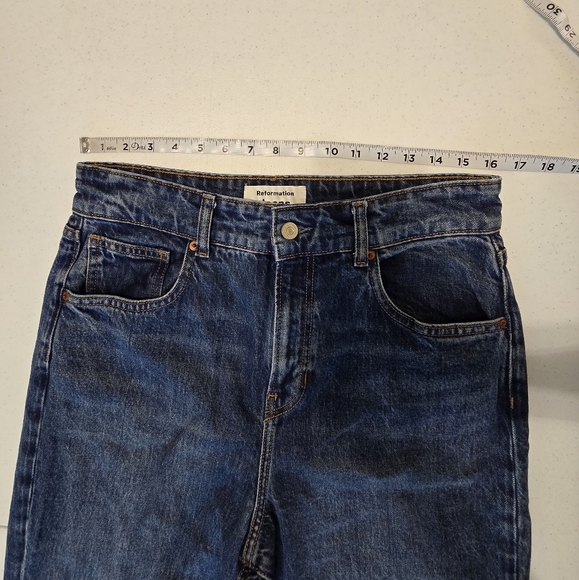 Reformation Margot High Rise Flare Jeans 30x33 70s Retro - Picture 6 of 14